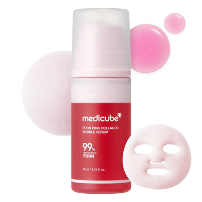 PDRN Pink Collagen Bubble Serum MEDICUBE