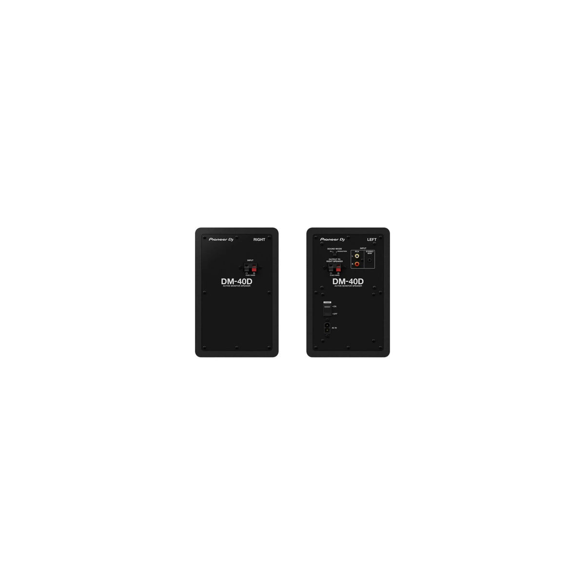 Pioneer DJ DM-40D 4" Active Monitor Speakers (Pair) PIONEER DJ