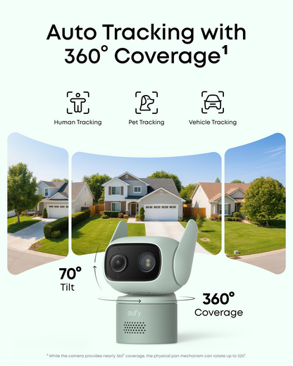 EUFY Wired Cam C31 Night Vision Green