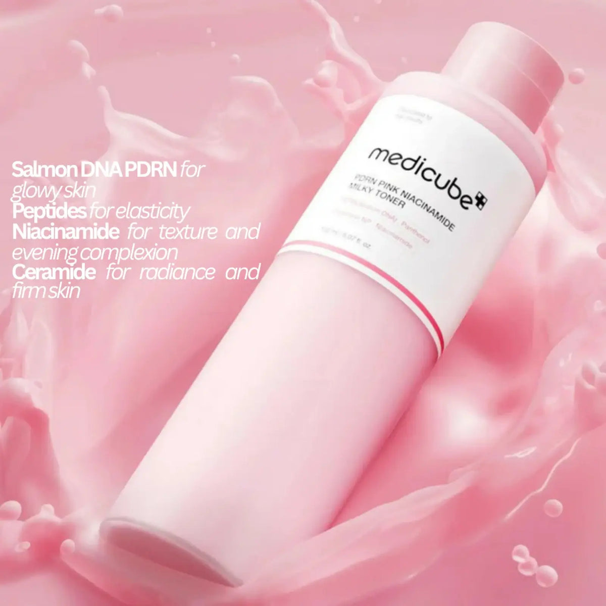 PDRN Pink Niacinamide Milky Toner 150 ML