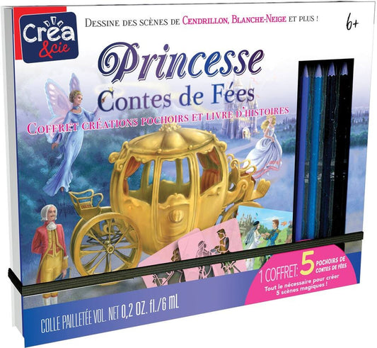 Coffret De Dessin Princesse Crea & Cie