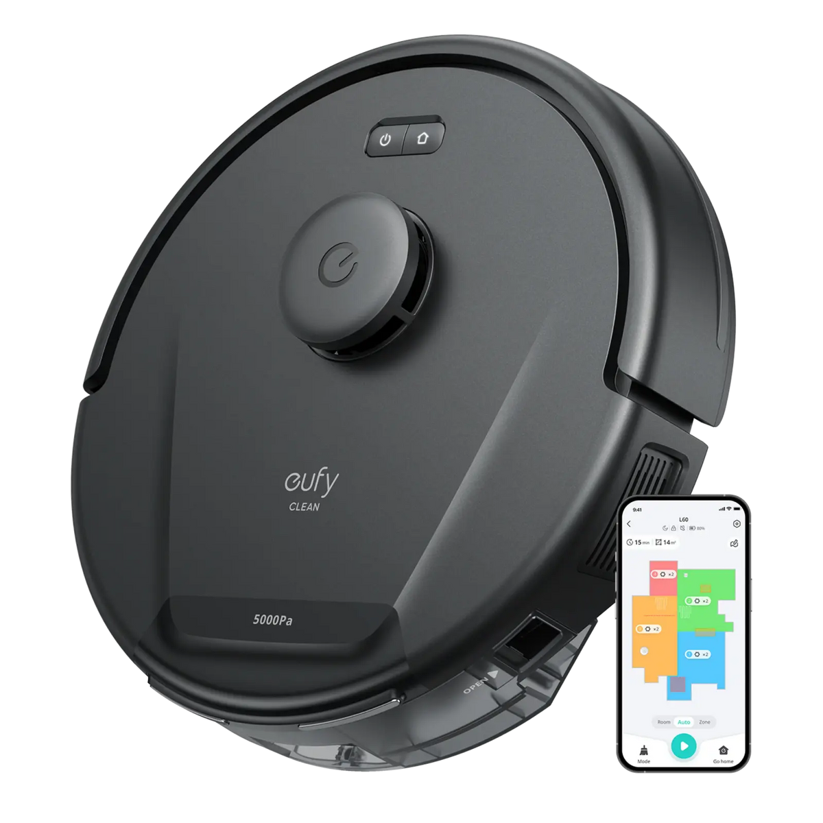 eufy L60 Hybrid Robot Vacuum with Self Empty Station EUFY