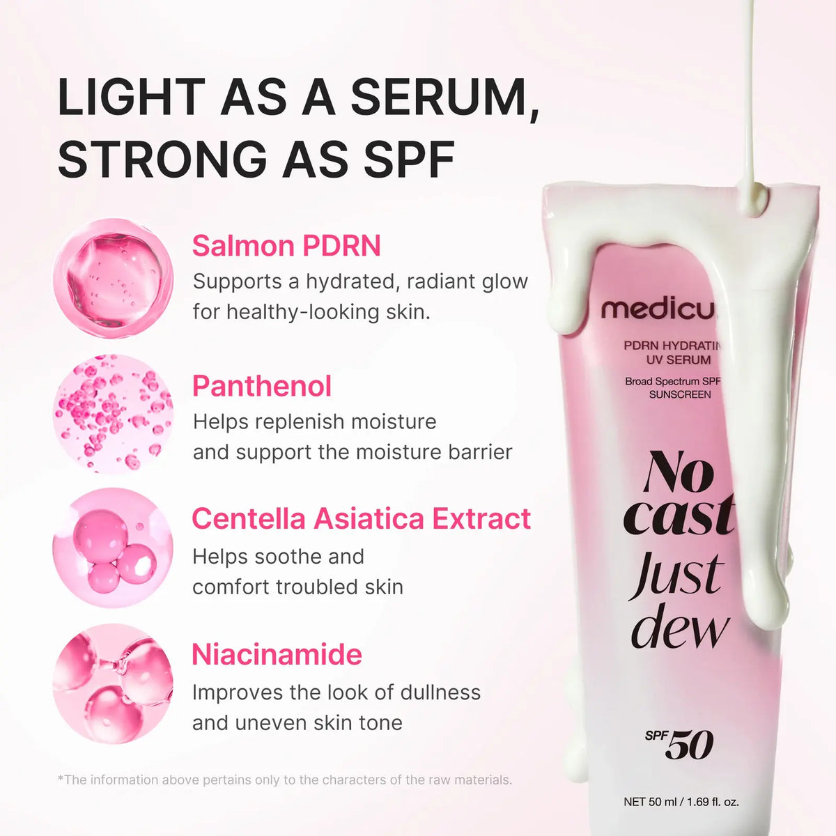 PDRN Hydrating UV SERUM 50 ML MEDICUBE