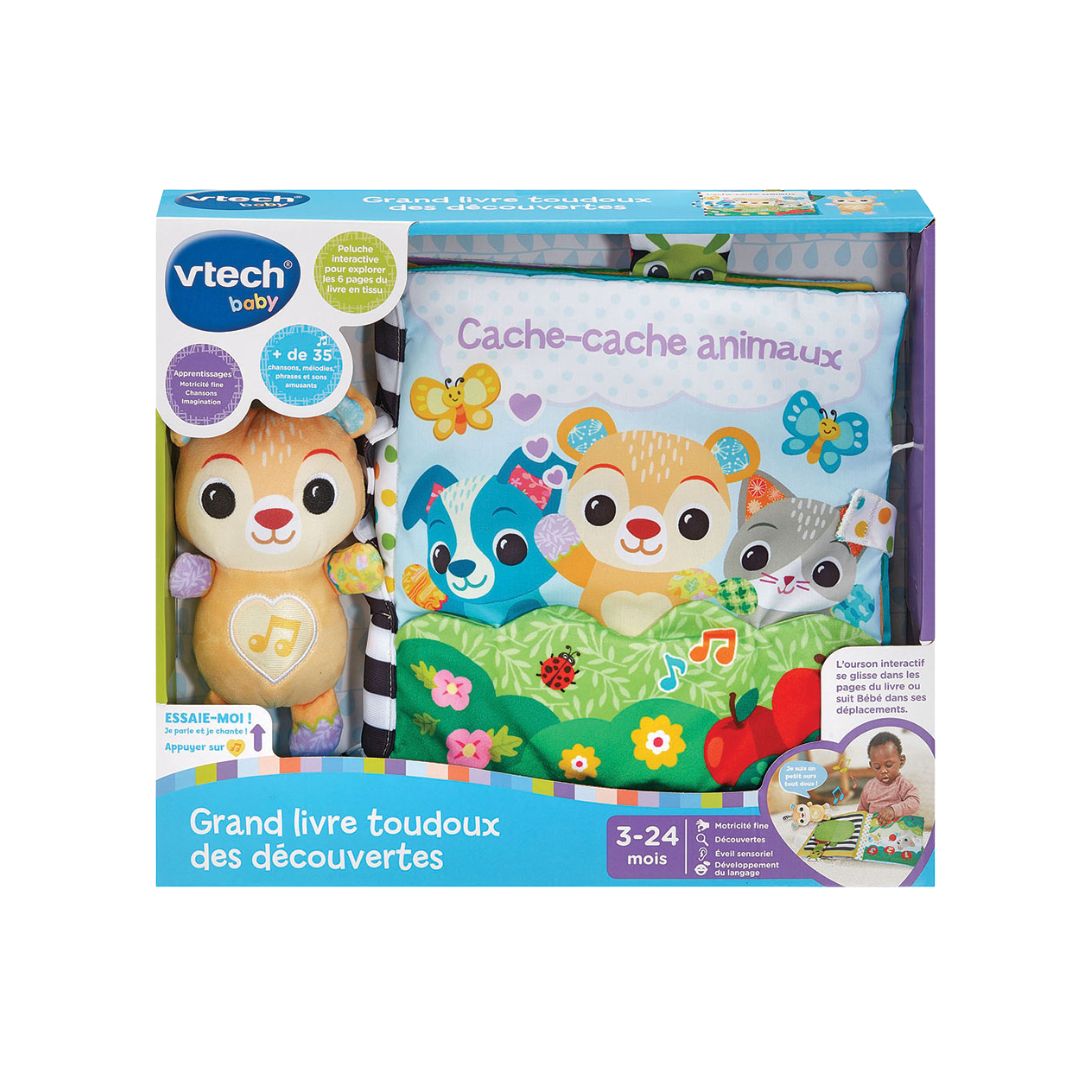 Vtech Grand Livre Toudoux des Découvertes Vtech