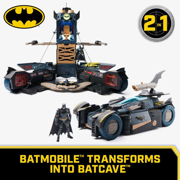 DC Comics Batman Transforming Batmobile Playset Spin Master