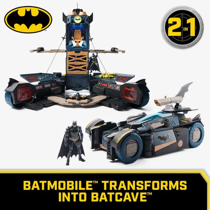 DC Comics Batman Transforming Batmobile Playset Spin Master