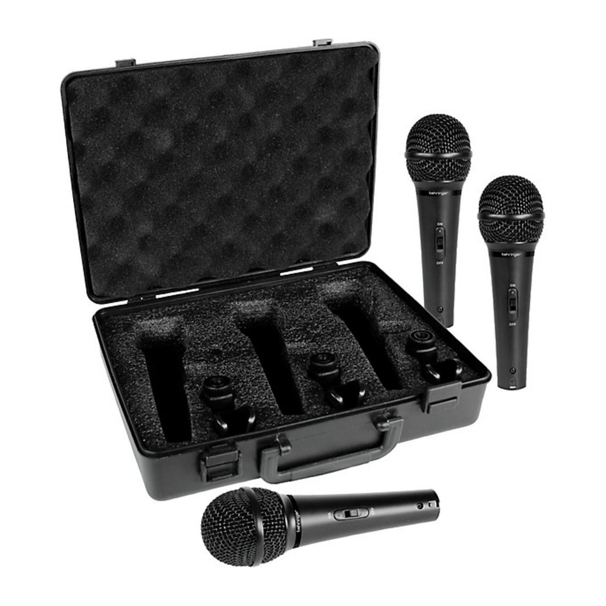 Behringer XM1800S Dynamic Microphone Set (3-Pack)