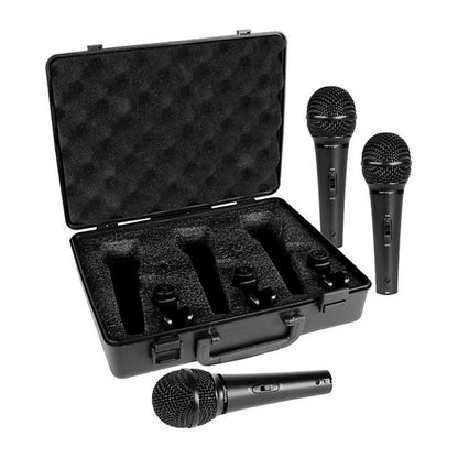 Behringer XM1800S Dynamic Microphone Set (3-Pack) BEHRINGER