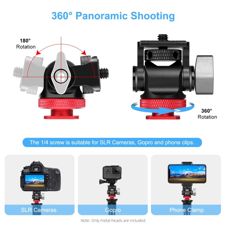 Mini Cold Shoe Mount Adapter
