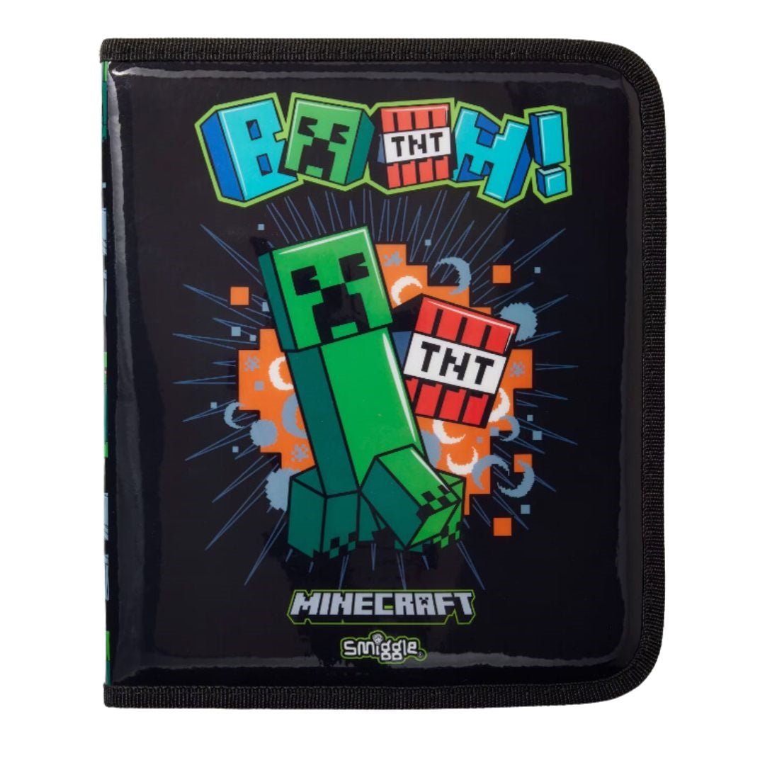 Smiggle Minecraft Zip It Pencil Case Smiggle