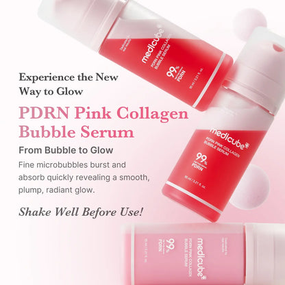 PDRN Pink Collagen Bubble Serum MEDICUBE