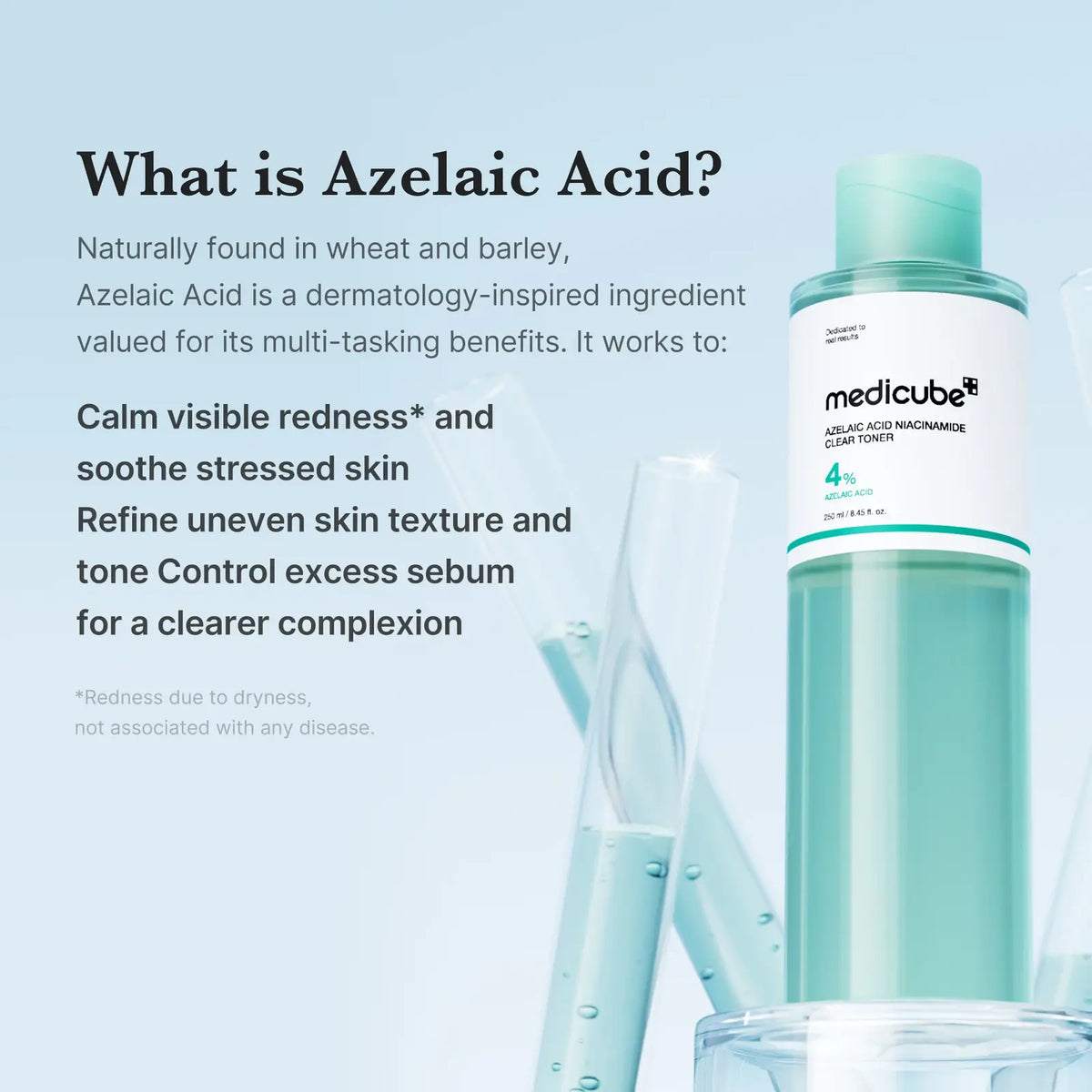 Azelaic Acid Niacinamide Clear Toner MEDICUBE