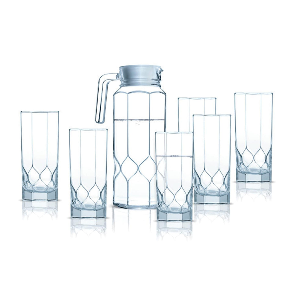 OCTIME DIAMOND DRINK SET 7 PCS [N0226]