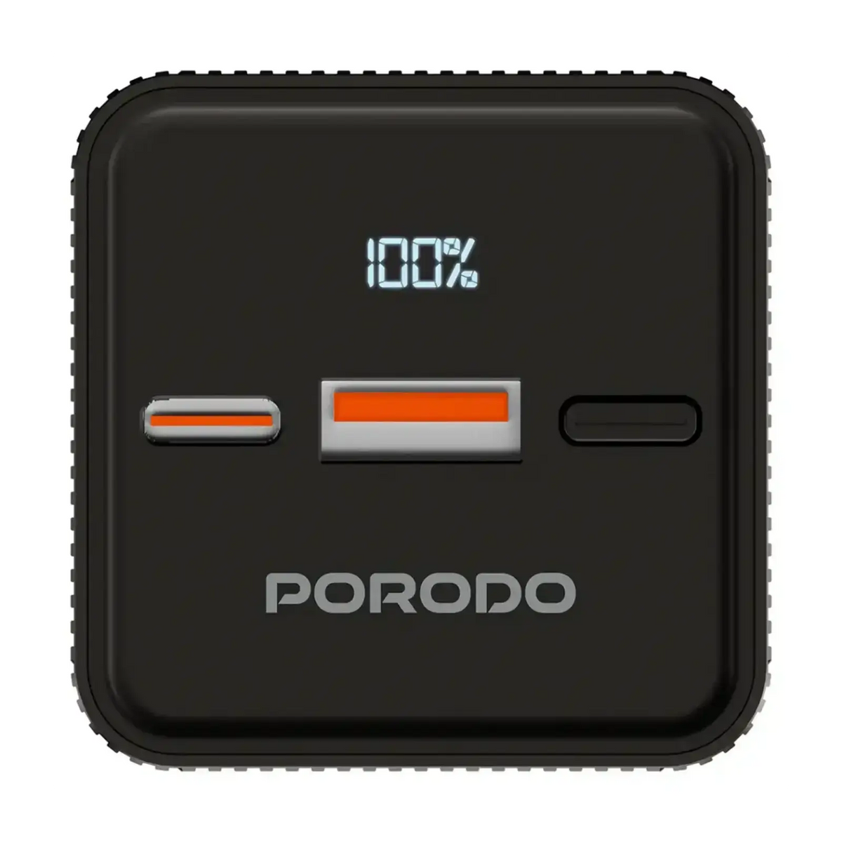 Porodo Lumera 22.5 W 10000 mAh Powerbank Flash Light - Black