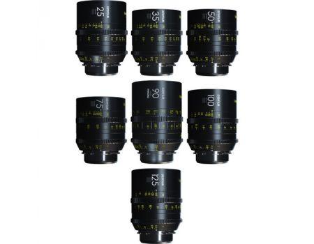 DZOFilm VESPID 7-Lens Kit B (PL Mount) 25, 35, 50, 75, 100, 125 and 90mm Macro