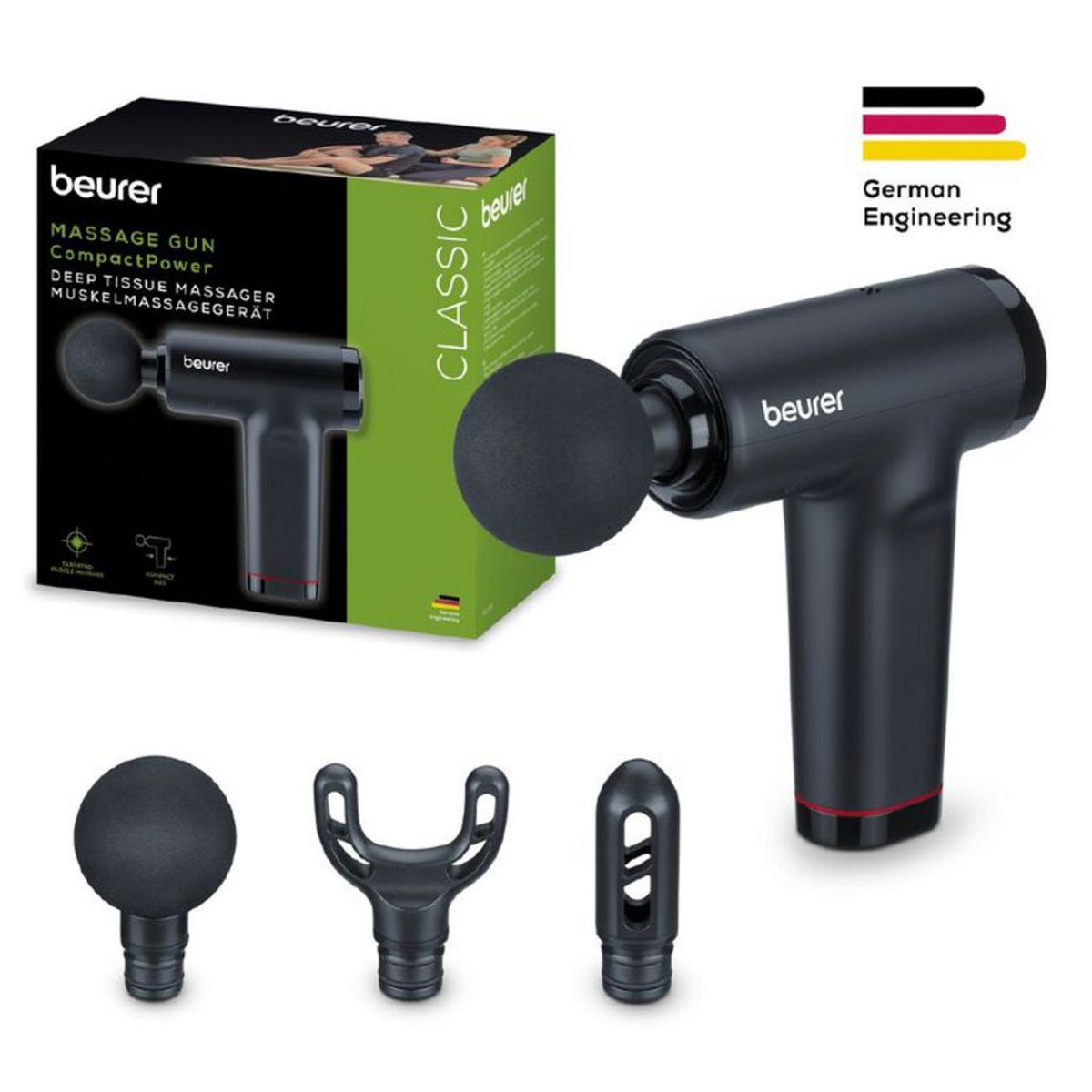Beurer Limited Edition Massage Gun lightweight design BEURER