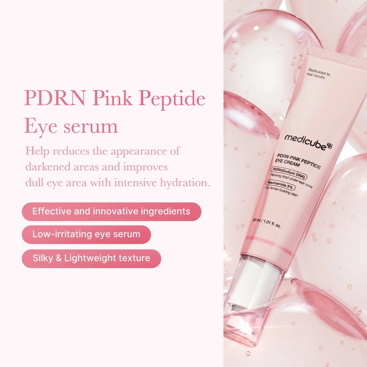 PDRN Pink Peptide Eye Serum 30 ML MEDICUBE