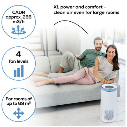 Beurer Smart Air Purifier, Three-Layer Filter System 69 m² BEURER