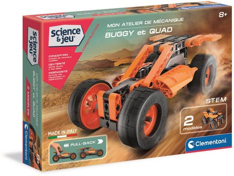 Friction Buggy & Quad vehicles Clementoni