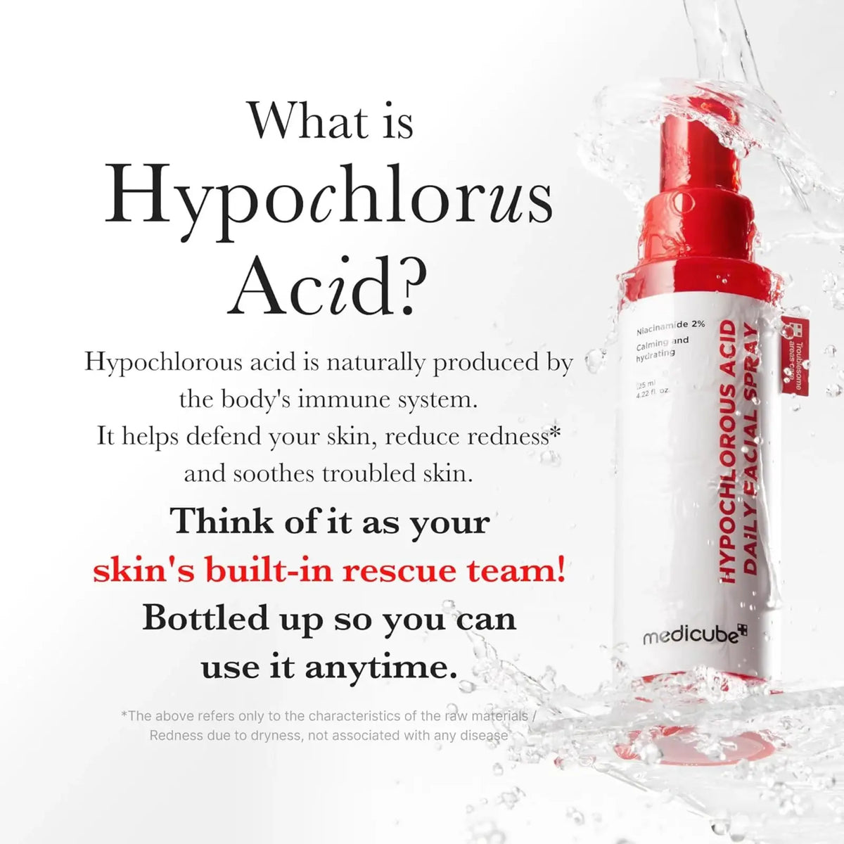 Hypochlorous Acid Daily Facial Spray 125 ML