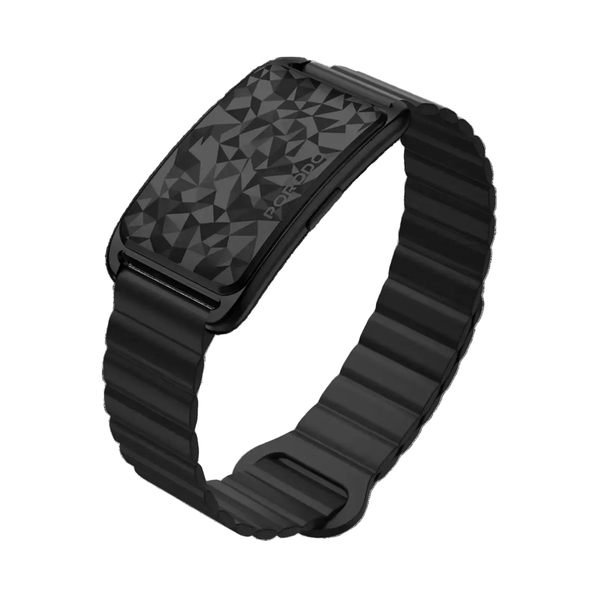 Porodo Smart Band Fitness Tracker Magnetic Strap - Black