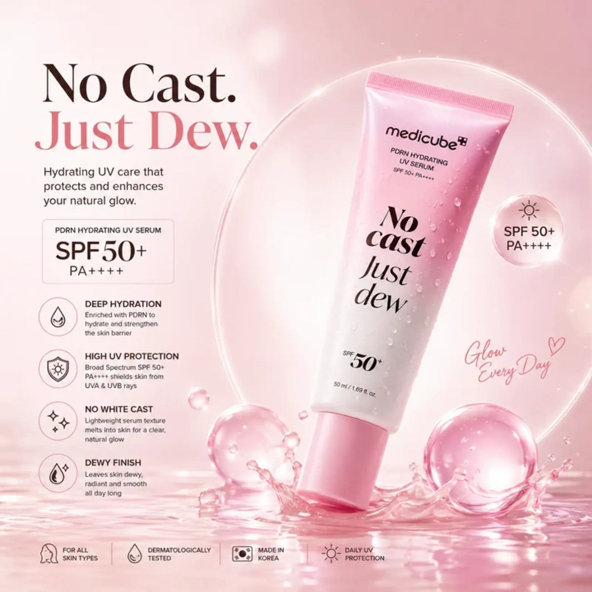 PDRN Hydrating UV SERUM 50 ML MEDICUBE