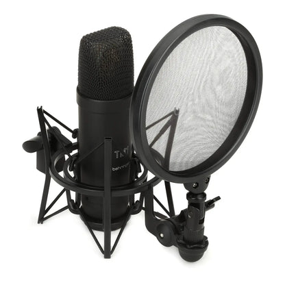 Behringer TM1 Dark Edition Condenser Microphone Recording Package BEHRINGER
