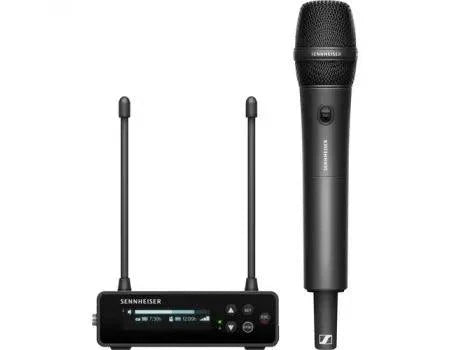 Sennheiser Portable Digital UHF Wireless Microphone System with SKM-S Handheld Transmitter and MMD 835 Cardioid Dynamic Microphone Module (R1-6: 520 - 576 MHz)