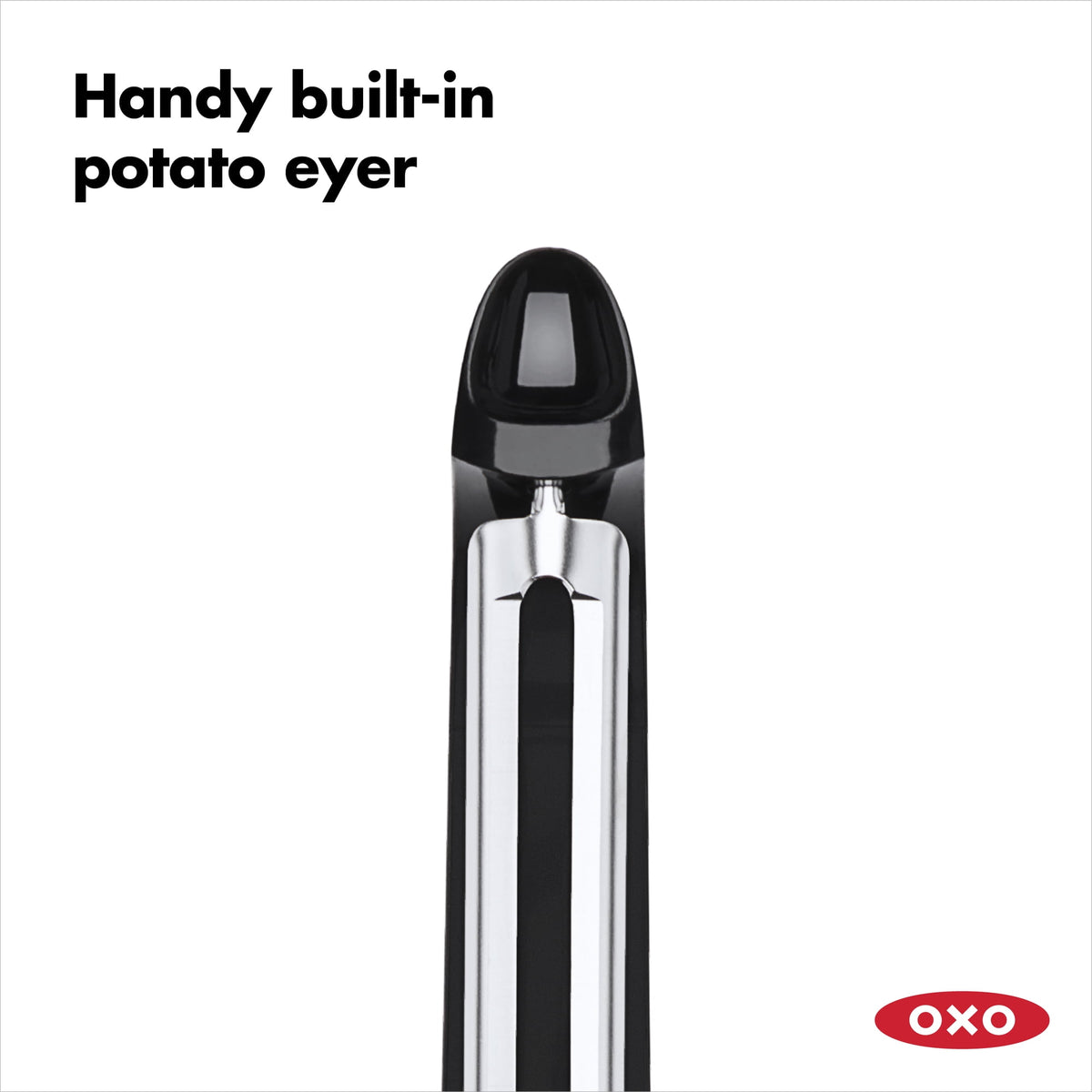 OXO SoftWorks Swivel Peeler, Black