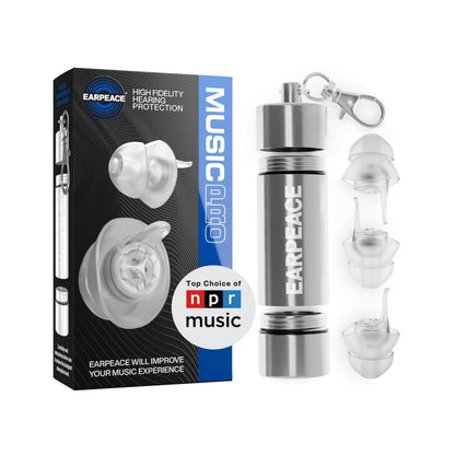 Earpeace Music Reusable Hearing Protection Earplugs EARPEACE