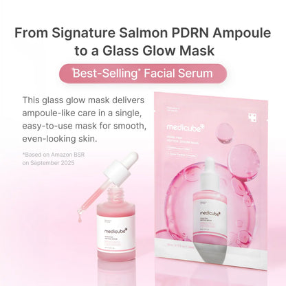 PDRN Pink Peptide Serum Mask (Box of 10) MEDICUBE