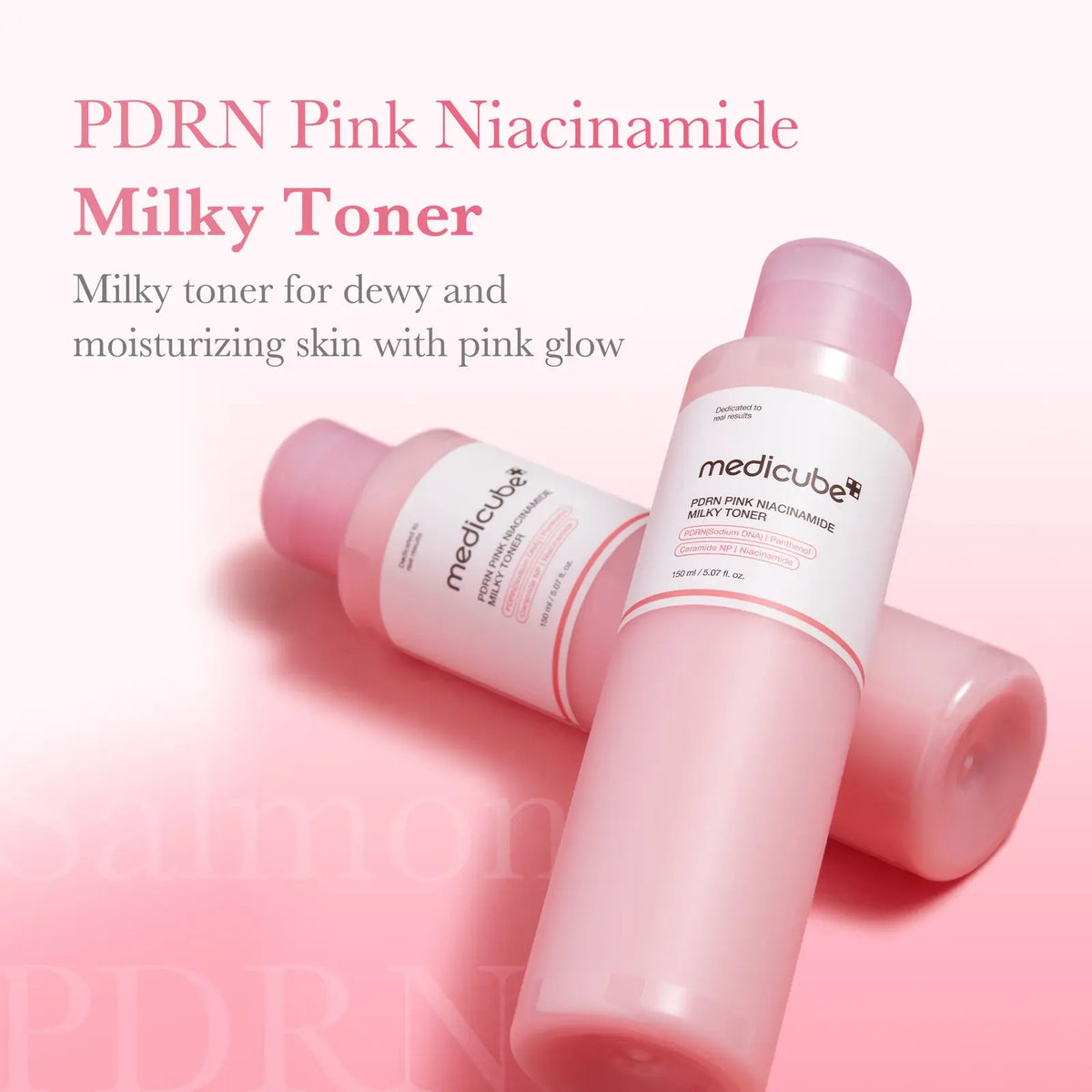 PDRN Pink Niacinamide Milky Toner 150 ML MEDICUBE