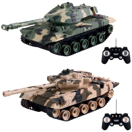 Coffret 2 Tanks Radiocommandes Team City