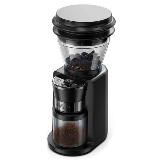 Hi-Brew Coffee Grinder,34-Gear Scale, 210g Bean Container