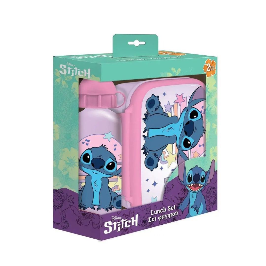 Must Disney Stitch Pink Food Set must