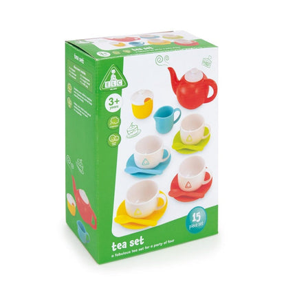 ELC 15-Piece Colour Matching Tea Set Early Learning Centre