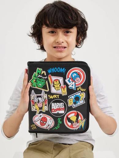 Smiggle Marvel Comics Stationery Kit Smiggle