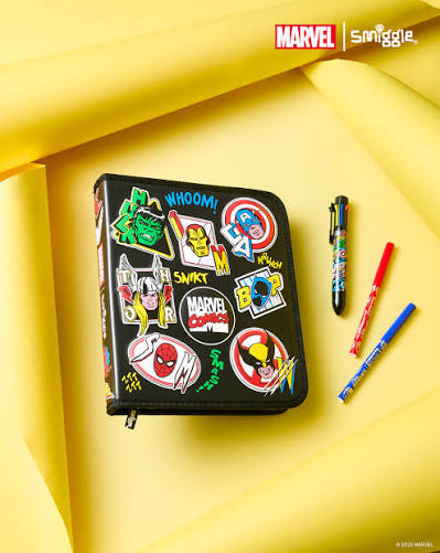 Smiggle Marvel Comics Stationery Kit Smiggle