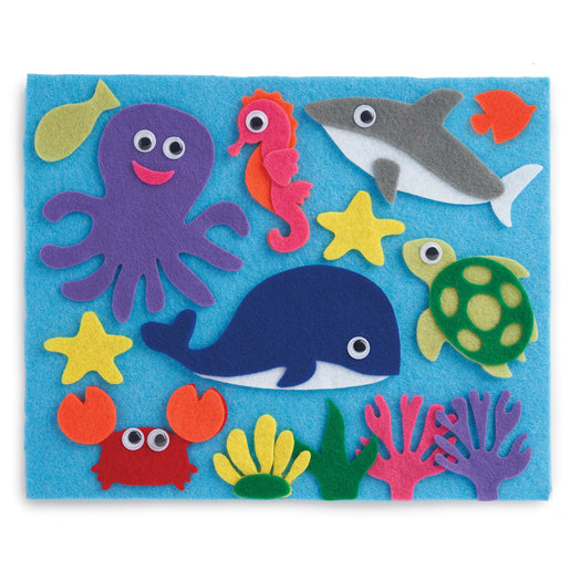 Under The Sea Make and Play Felt Picture Craft Set