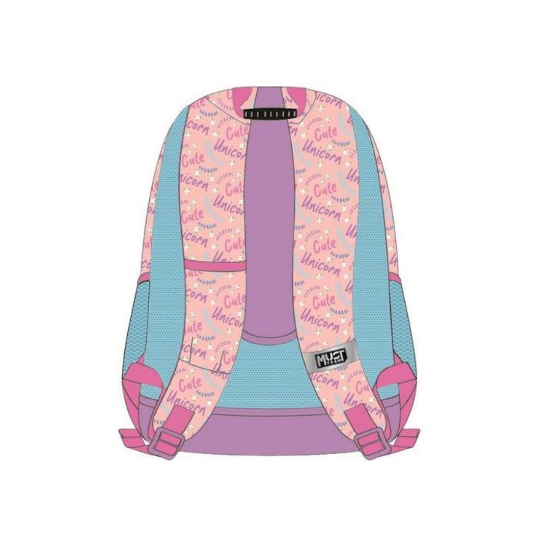 Must Team Girl & Unicorn Backpack 17' must