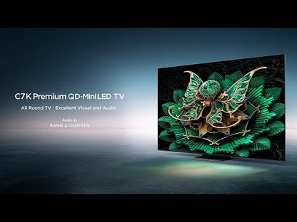 TCL QD-MINI LED 115" 4K SMART GOOGLE TV+STD115G-O