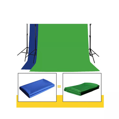 Green Chroma Double-Sided Background Cloth 2X3M