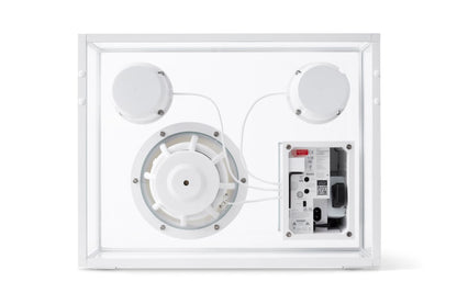 TRANSPARENT Large Speaker  2 × 3’’ + Woofer: 1 × 6.5’’ White