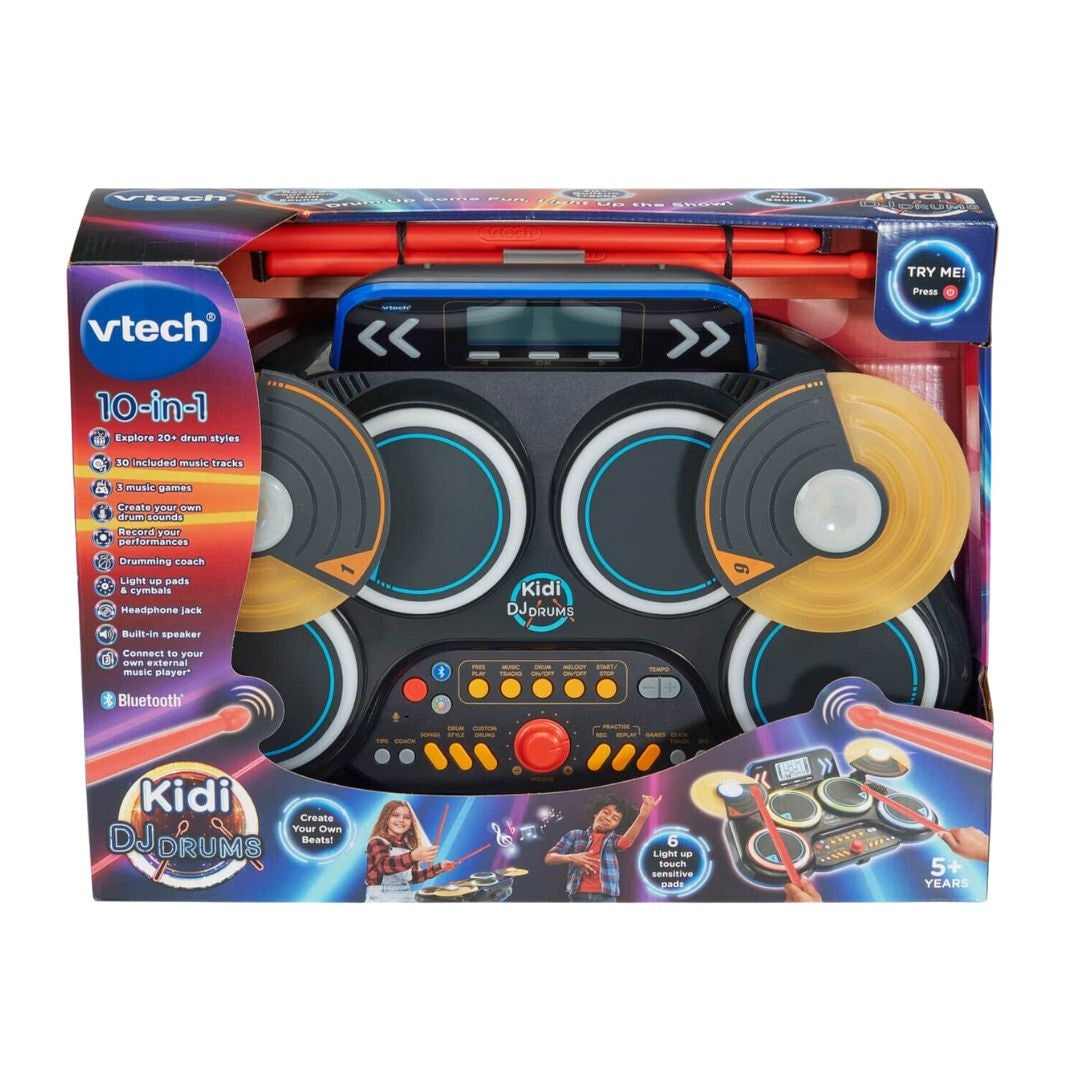 Vtech Kidi DJ Drums 10 In 1 Musical Toy Vtech